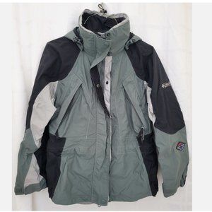Columbia Omni-Tech Interchange Outdoor Jacket Waterproof Breathable Snow Shell S